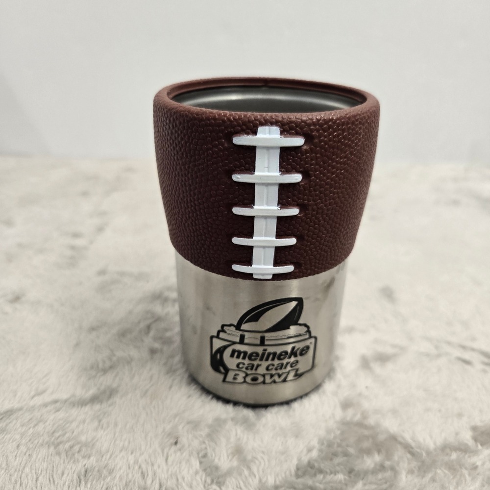 Thermos Thermax Football Meineke Car Care Bowl Stainless Steel Insulated Tumbler
